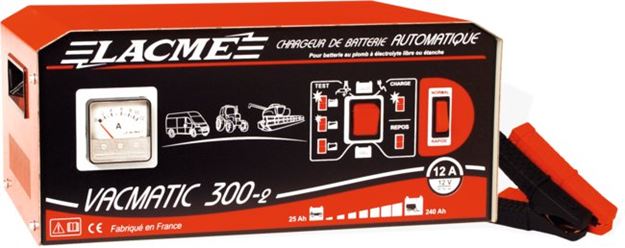 Image sur CHARGEUR DE BATTERIE AUTOMATIQUE VACMATIC 300