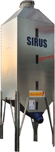 Image sur SILO CUBIQUE«PACK» 4.5m³ - Remplissage vis