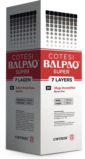 Image sur FILM ENRUBANNAGE - BALPAQ SUPER - 750 MM X 1500 M